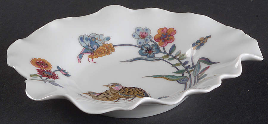 Golden Quail 5" Leaf Dish by Haviland-1