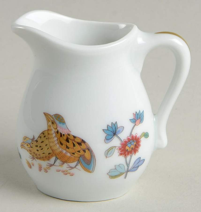 Golden Quail Mini Creamer by Haviland-1