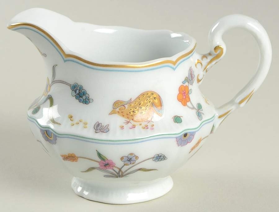 Golden Quail Mini Creamer by Haviland-1