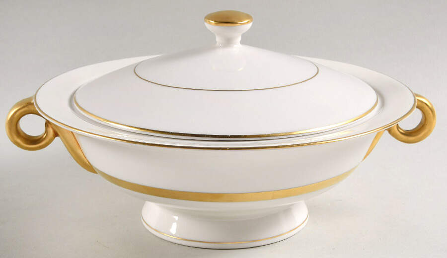 Gotham Round Covered Vegetable by Haviland-1