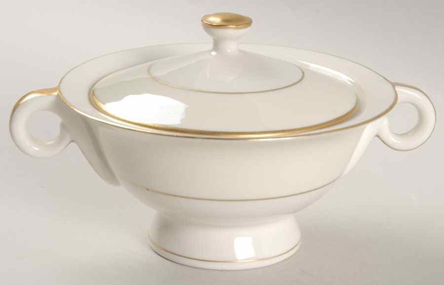Gramercy Sugar Bowl & Lid by Haviland-1