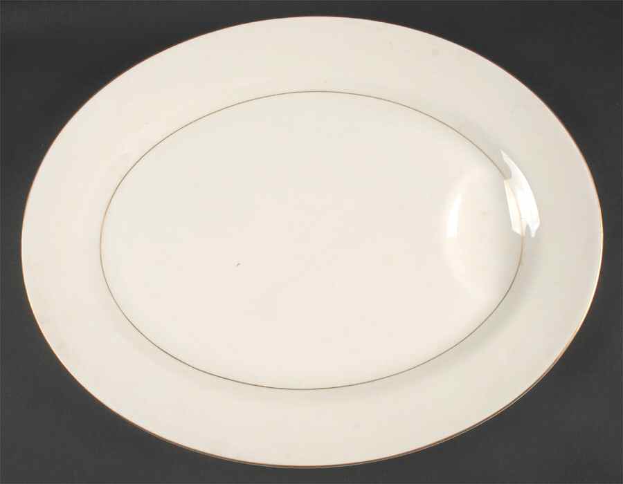 Gramercy 16" Oval Serving Platter by Haviland-1