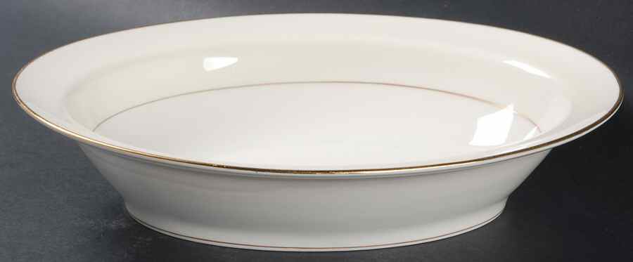 Gramercy 9" Oval Vegetable Bowl by Haviland-1