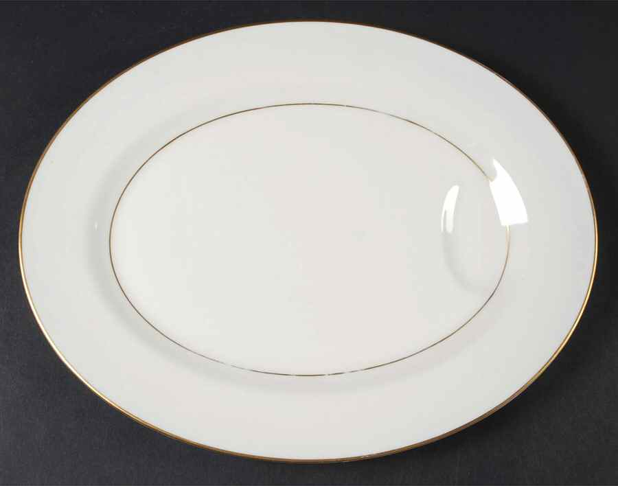 Gramercy 11" Oval Serving Platter by Haviland-1