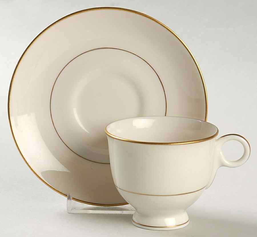 Gramercy Footed Demitasse Cup & Saucer Set by Haviland-1