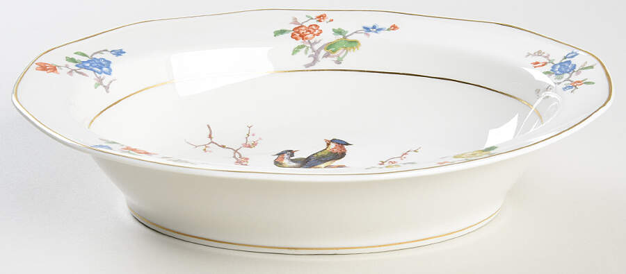 Granville 9" Oval Vegetable Bowl by Haviland-1