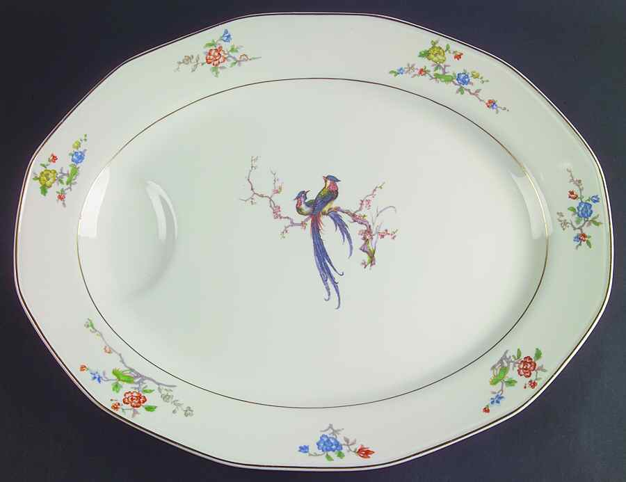 Granville 16" Oval Serving Platter by Haviland-1