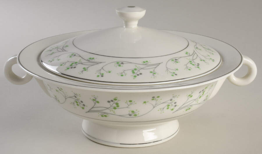 Greenbrier Round Covered Vegetable by Haviland-1