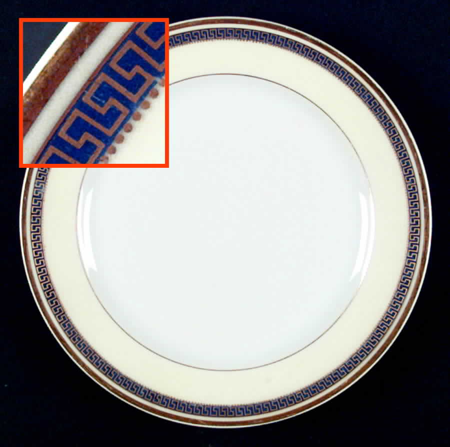 Grecian Salad Plate by Haviland-1