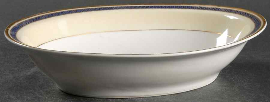Grecian 9" Oval Vegetable Bowl by Haviland-1