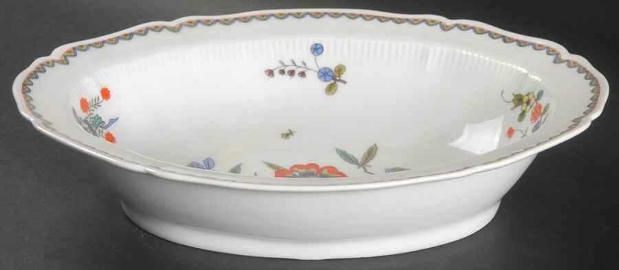Grenada 9" Oval Vegetable Bowl by Haviland-1