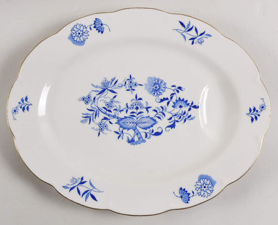 Gretna 11" Oval Serving Platter by Haviland-1