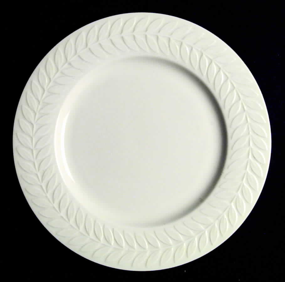 Greylock White Dinner Plate by Haviland-1