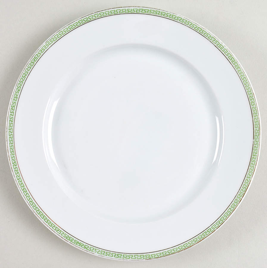 Greek Key Luncheon Plate by Haviland-1