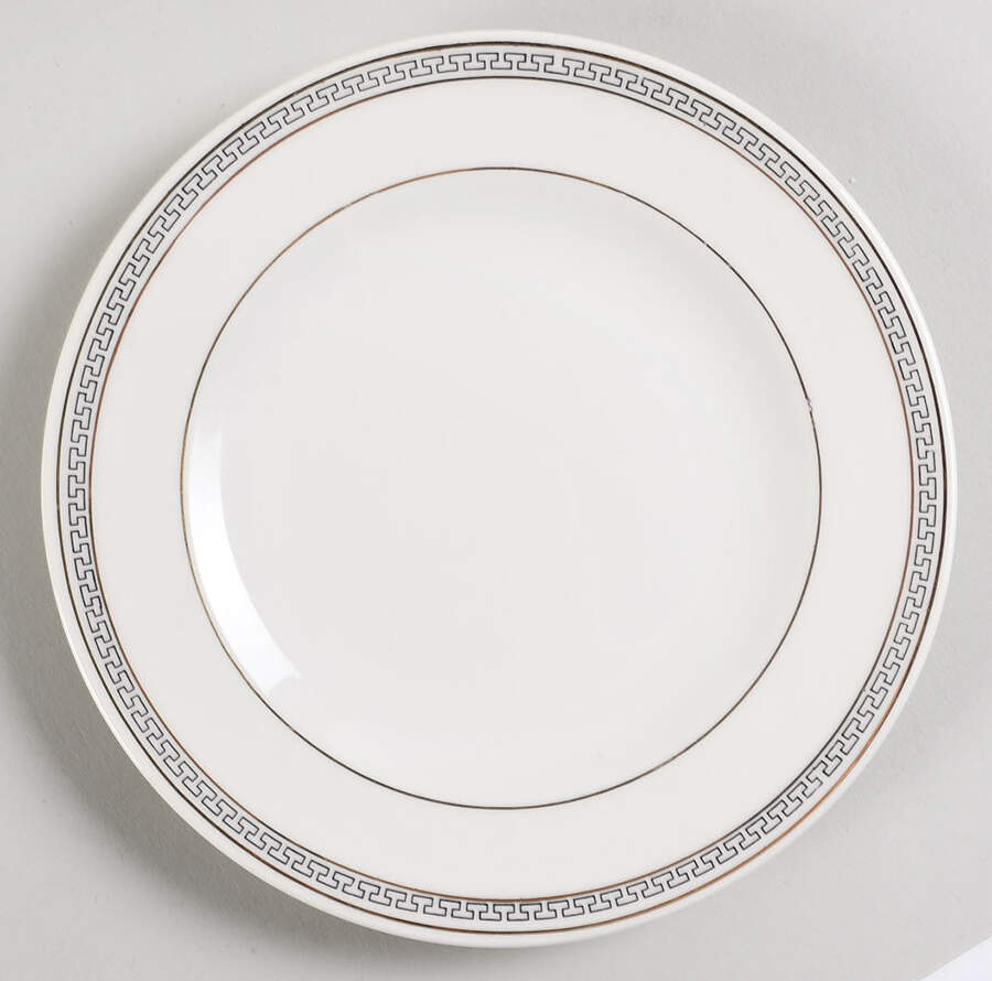Greek Key Bread & Butter Plate by Haviland-1