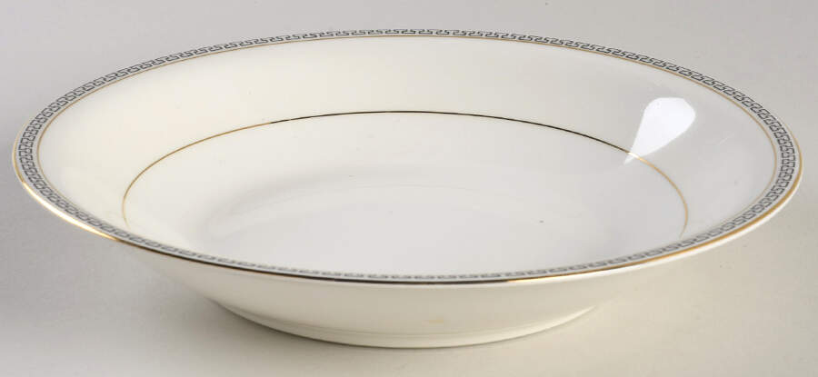 Greek Key Coupe Soup Bowl by Haviland-1
