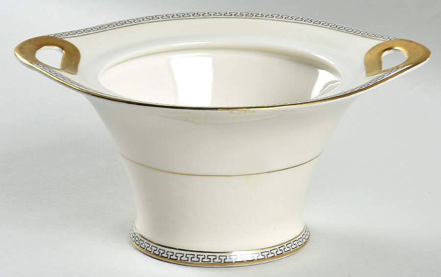 Greek Key Sugar Bowl No Lid by Haviland-1
