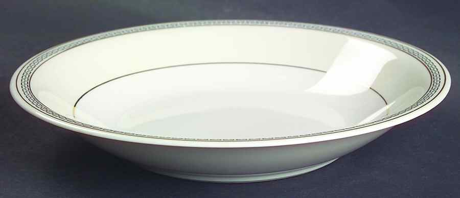 Greek Key Coupe Soup Bowl by Haviland-1