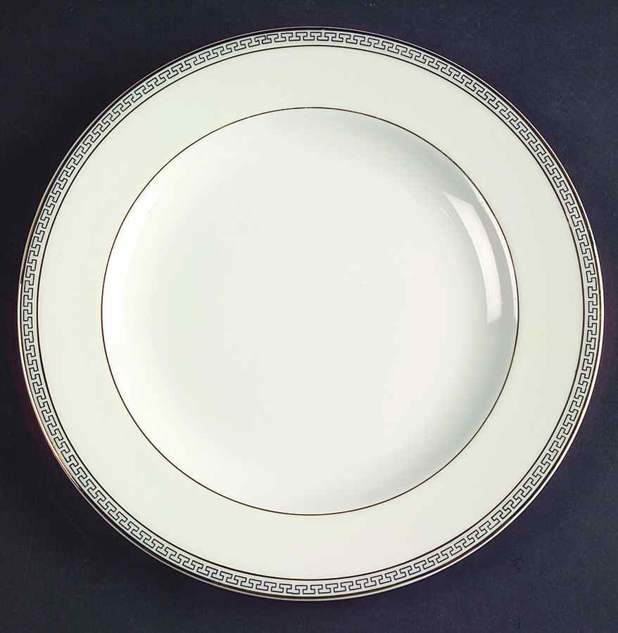 Greek Key Salad Plate by Haviland-1