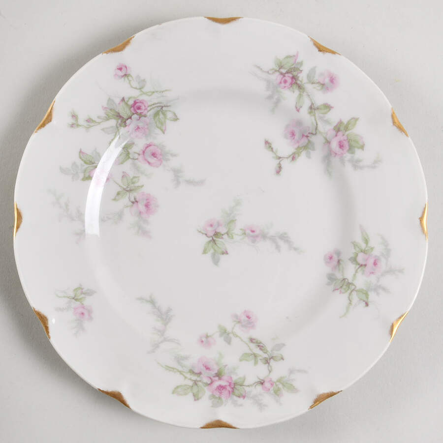 H126 Luncheon Plate by Haviland-1