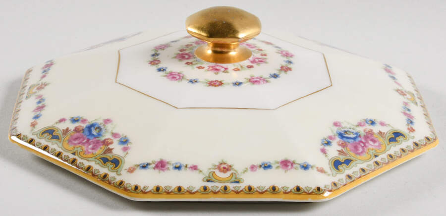 H128 Lid for Round Vegetable by Haviland-1