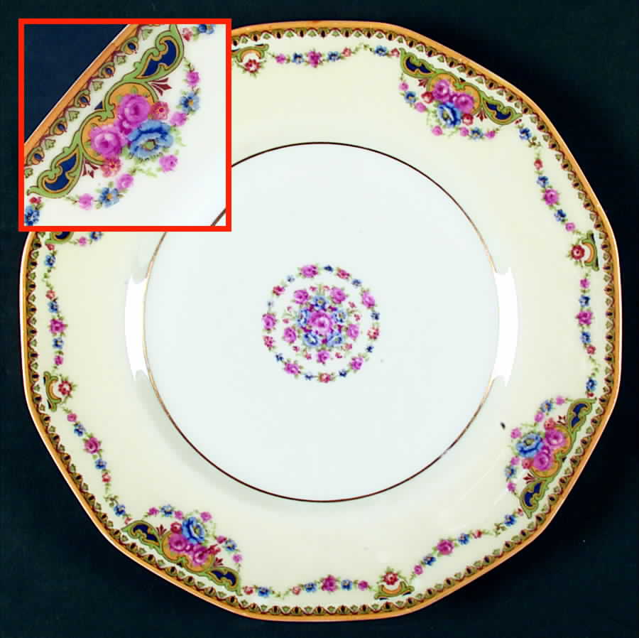 H128 Dinner Plate by Haviland-1