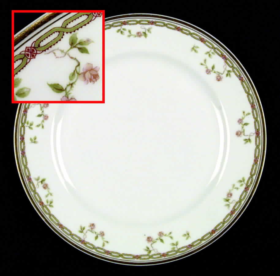 Schleiger 1094-1 Luncheon Plate by Haviland-1