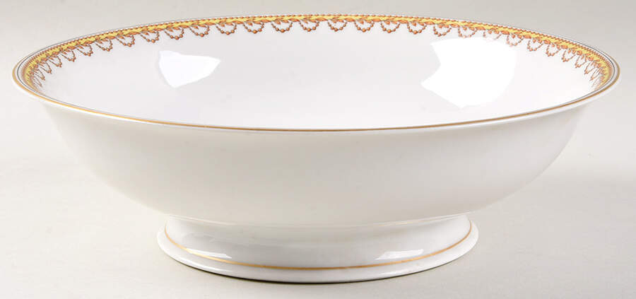 H152 9" Round Vegetable Bowl by Haviland-1