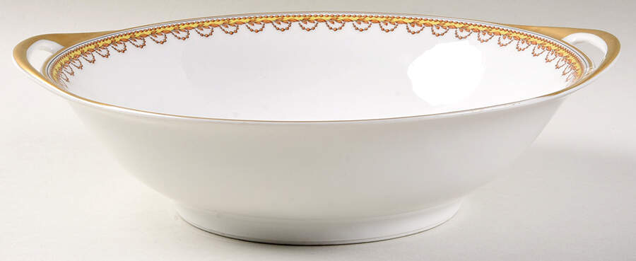 H152 10" Round Vegetable Bowl by Haviland-1
