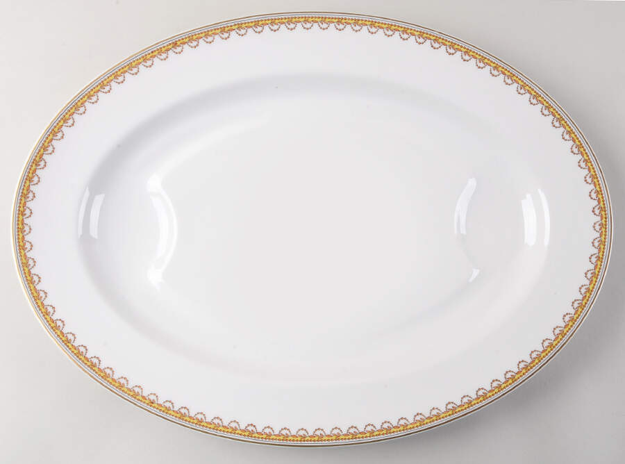 H152 18" Oval Serving Platter by Haviland-1