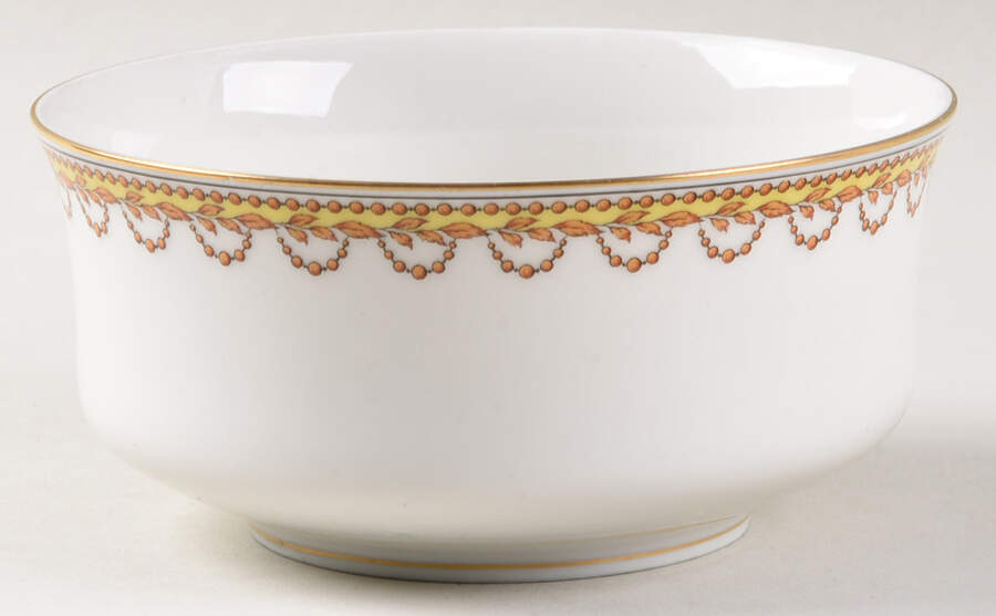 H152 Cranberry Bowl by Haviland-1