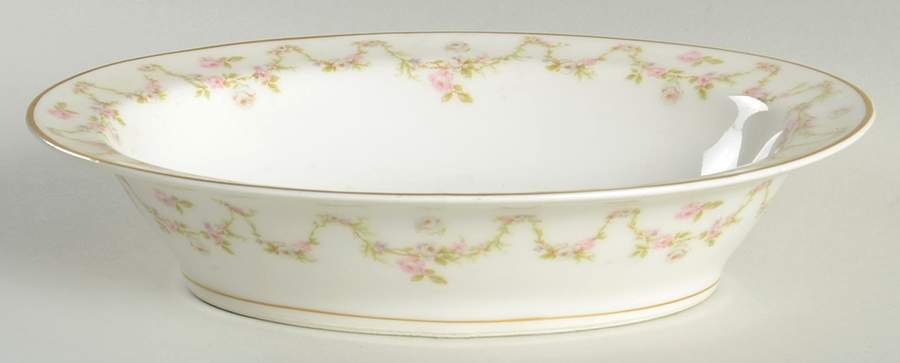 H164 9" Oval Vegetable Bowl by Haviland-1