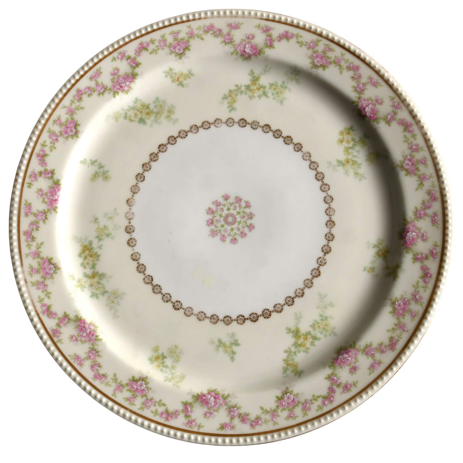 H174 12" Chop Plate (Round Platter) by Haviland-1