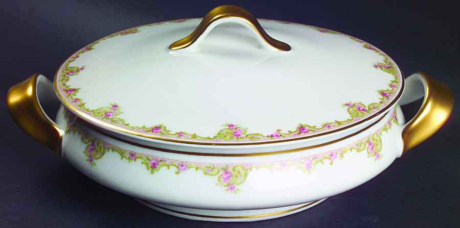 H18 Round Covered Vegetable by Haviland-1