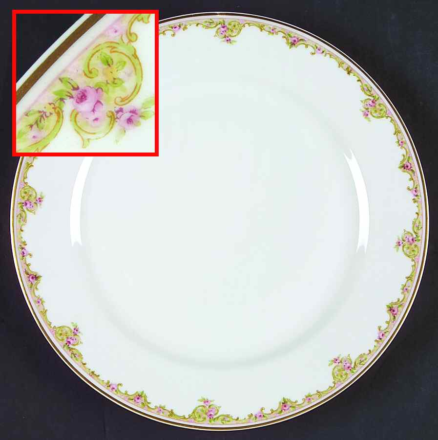 H18 Dinner Plate by Haviland-1