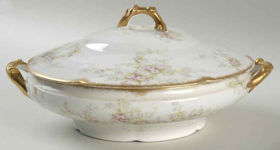 Schleiger 149-4 Round Covered Vegetable by Haviland-1
