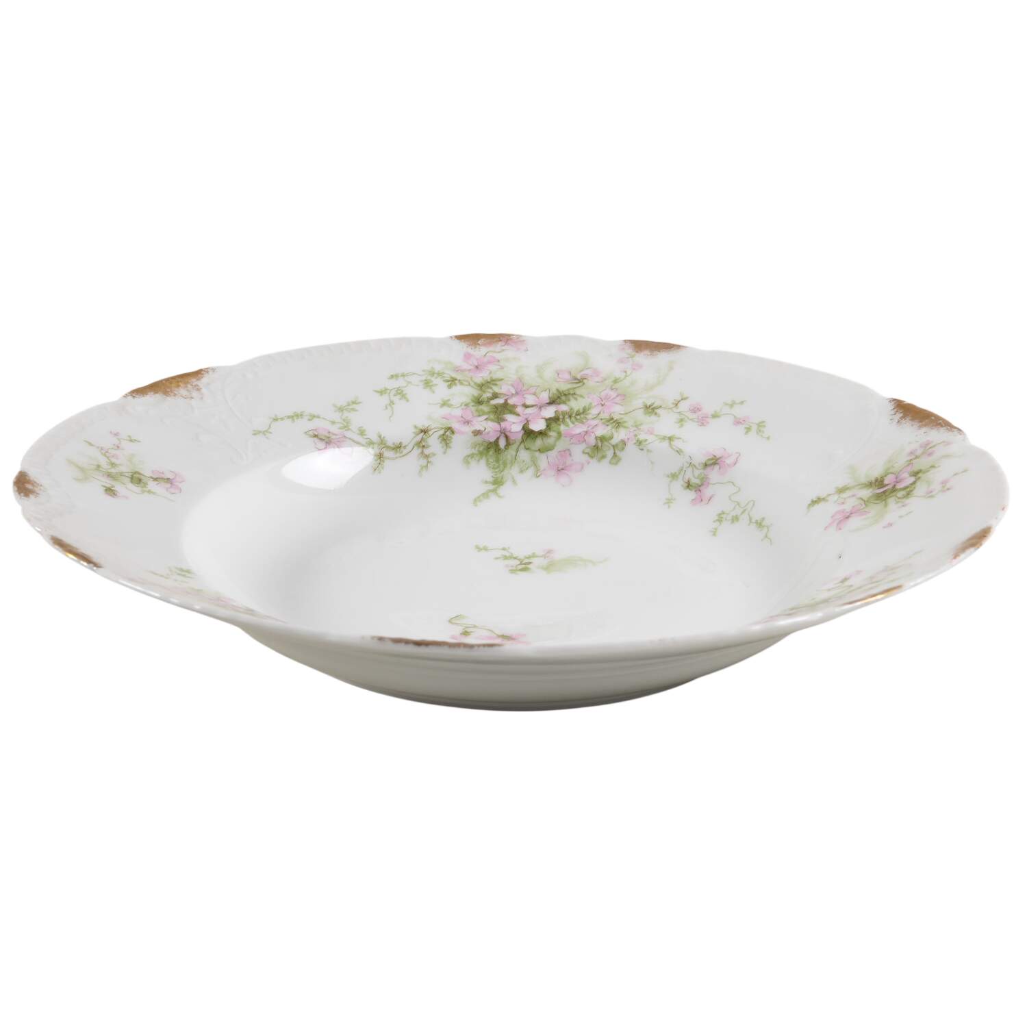 Schleiger 157-5 Large Rim Soup Bowl by Haviland-1