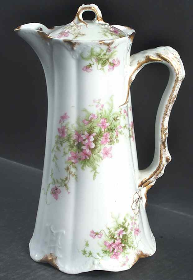 Schleiger 157-5 Chocolate Pot & Lid by Haviland-1