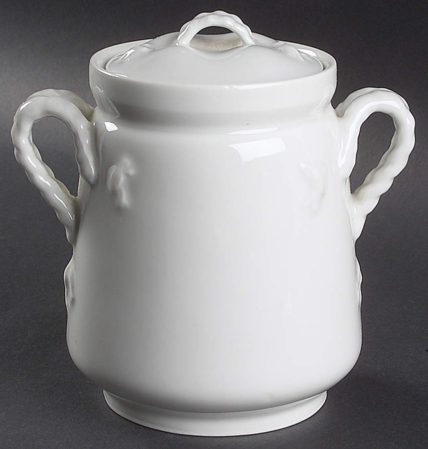 H20 Sugar Bowl & Lid by Haviland-1
