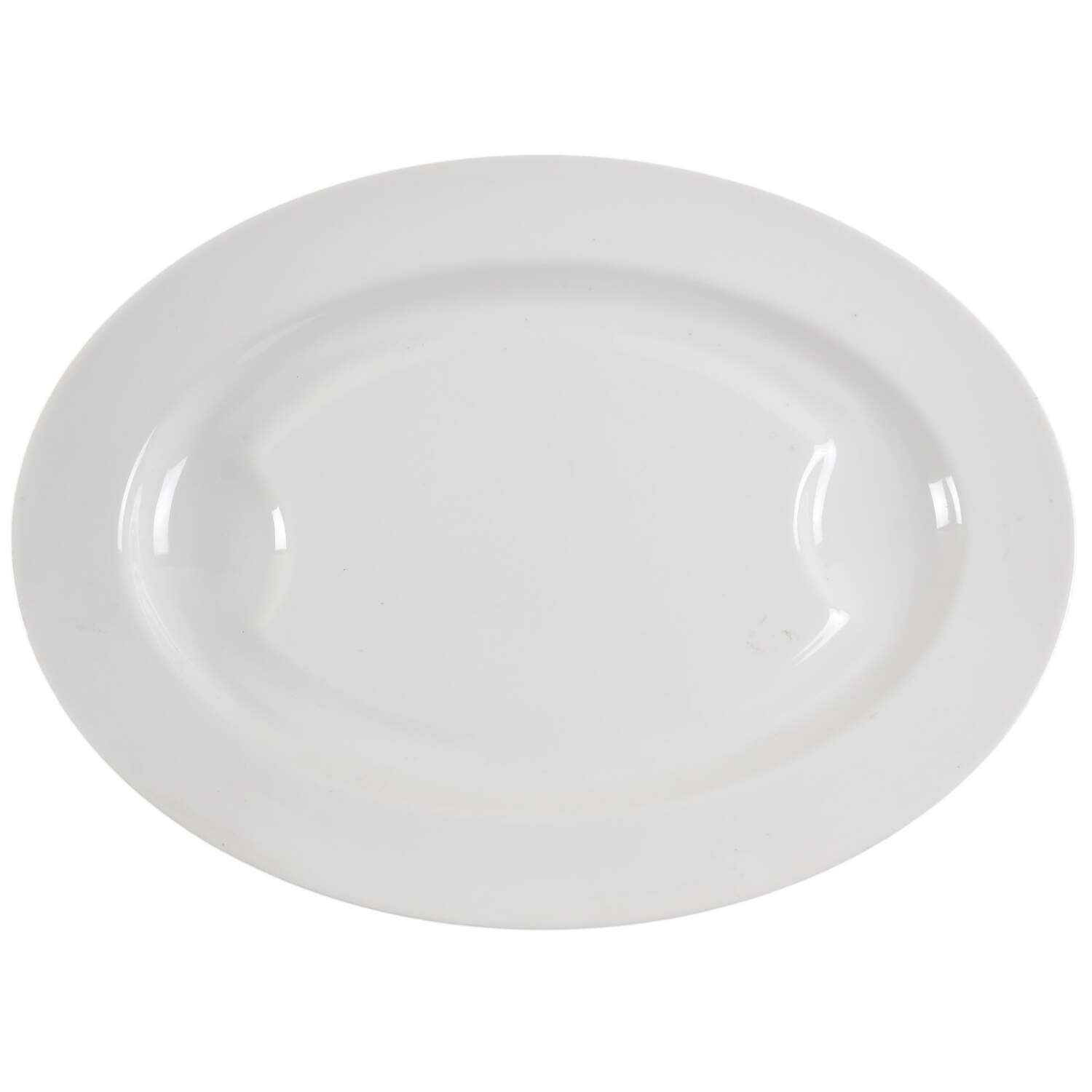 H20 18" Oval Serving Platter with Well by Haviland-1