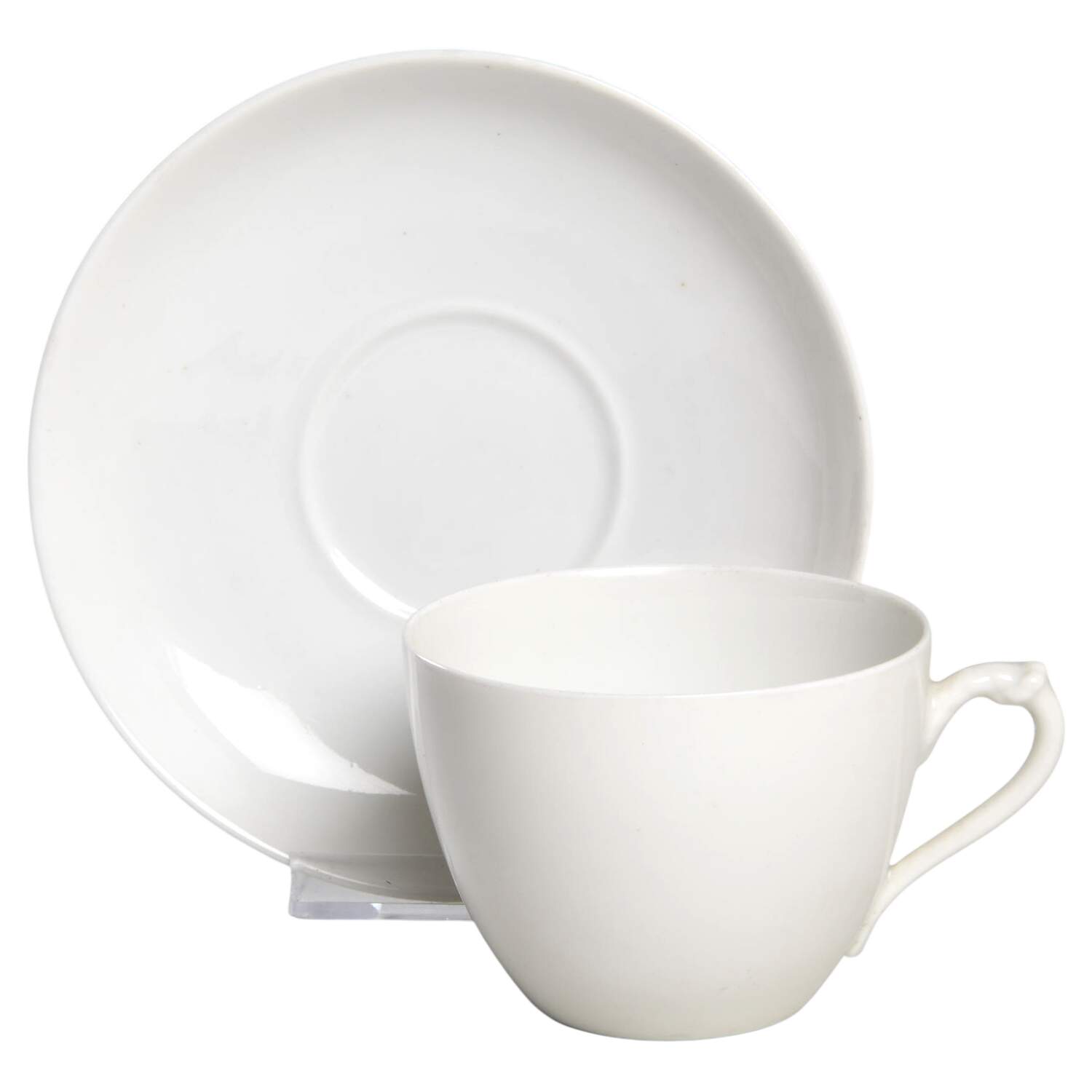 H20 Flat Cup & Saucer Set by Haviland-1