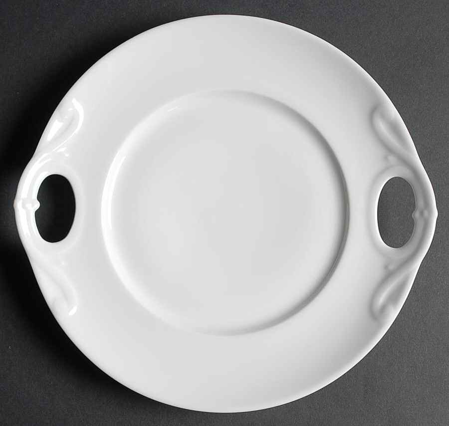 H20 Handled Cake Plate by Haviland-1