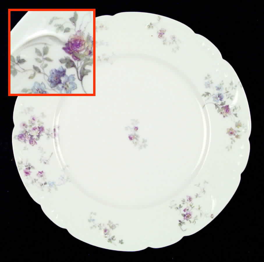 H206 Dinner Plate by Haviland-1