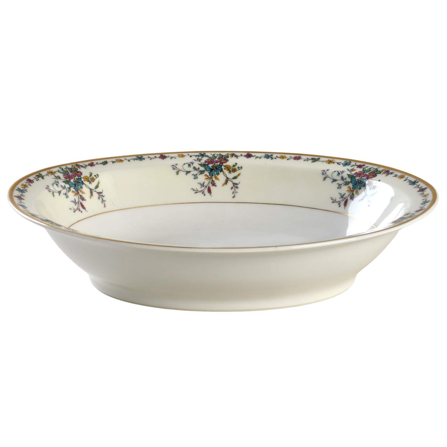 H207 10" Oval Vegetable Bowl by Haviland-1
