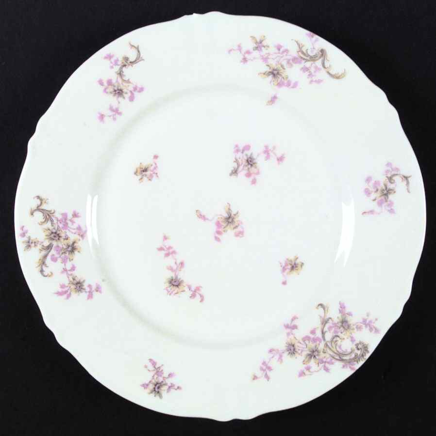 Schleiger 143-4 Dinner Plate by Haviland-1