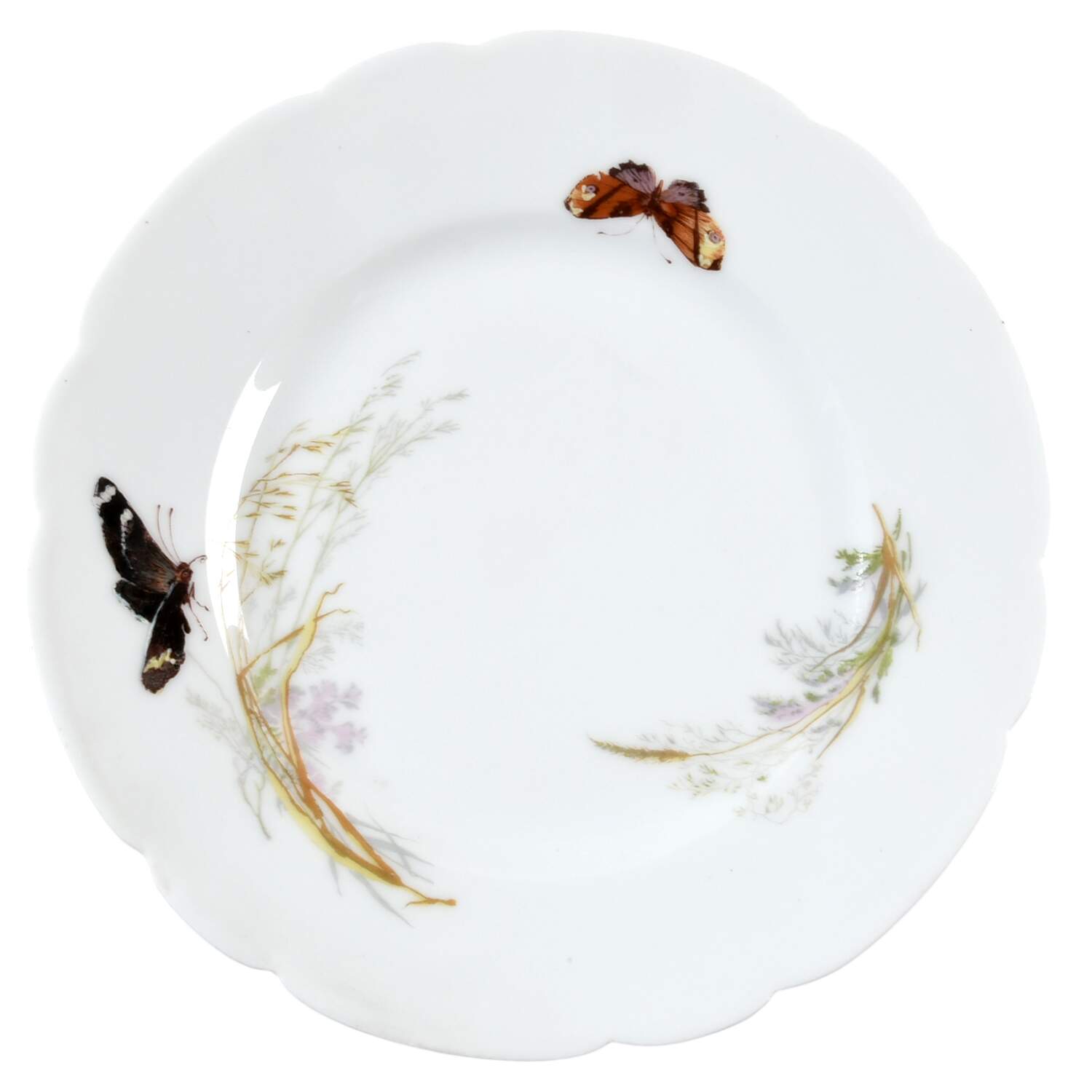 Meadow Visitors (Blank 4, No Trim) Luncheon Plate by Haviland-1