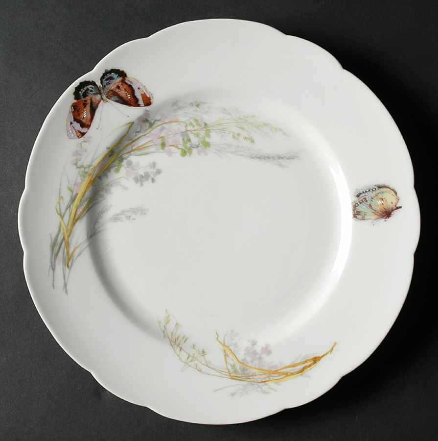Meadow Visitors (Blank 4, No Trim) Luncheon Plate by Haviland-1