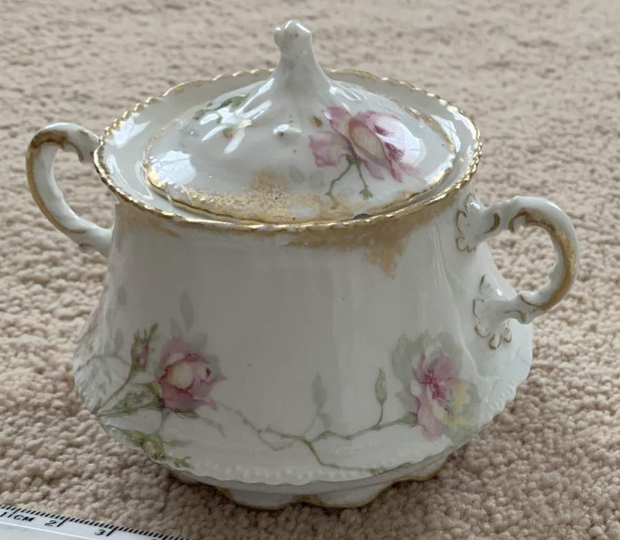 H225 Sugar Bowl & Lid by Haviland-1