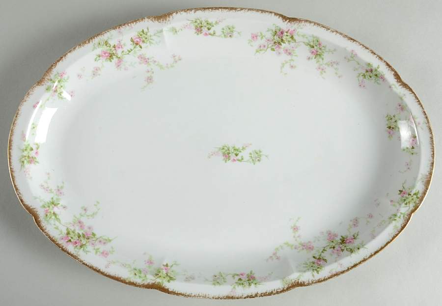 Schleiger 837-4 16" Oval Serving Platter by Haviland-1