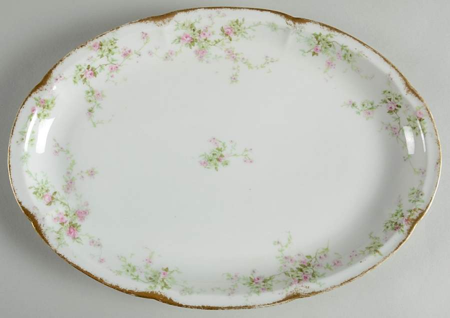 Schleiger 837-4 13" Oval Serving Platter by Haviland-1